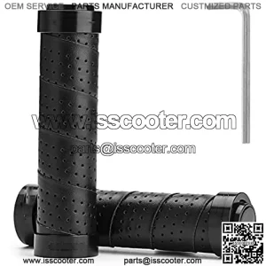 Mountain Bike Grips Bike Handle Grips Double Lock on Bicycle Handlebar Grips Non-Slip PU Shock Absorption Bicycle Handle Bar Grips for MTB