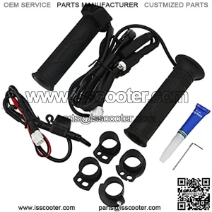 Throttle Handle Kit Motorcycle Handle Universal Luxury Five Speed Heating Type Motorcycle Electric Throttle Handle