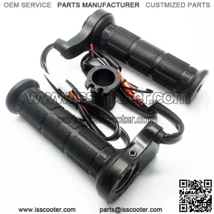 Motorcycle Heated Grips 12V 22mm 7/8" Adjustable Hot Hand Motorbike Scooter ATV