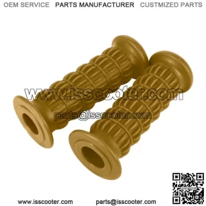 Cubiertas de goma del manillar de la motocicleta Confort Partes de repuesto adecuadas para Amarillo Agarre del manillar de la motocicleta