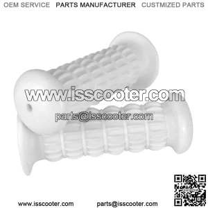 Cubiertas de Goma Del Manillar de La Motocicleta Confort Repalcement Parts Fit blanco Agarre del manillar de la motocicleta