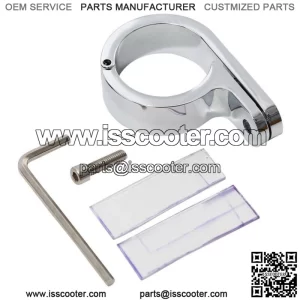 1 1/4" 32mm Universal Handlebar Mounts Clamp Clock Fit For Harley Touring Dyna (For: Harley-Davidson)