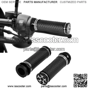 1" Electric Handle bar Hand Grips Fit For Harley Touring Street Electra Glide