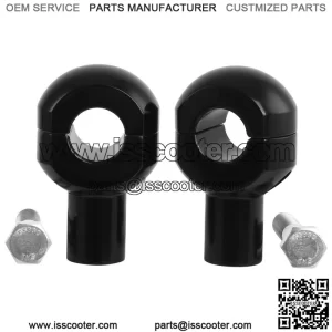 1" Handlebar Risers Clamp Fit For Harley Touring Road King Softail Sportster XL (For: Harley-Davidson)