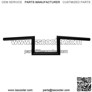 1" Z-Bar Rise 6" Ape Hanger Bar Handlebar Fit For Harley Chopper Bike Cafe Racer (For: Harley-Davidson)