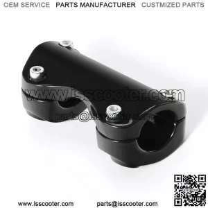 1.25" Handlebar Riser Clamp Fit For Harley Road Glide FLTRX 88-23 CNC Aluminum (For: Harley-Davidson)