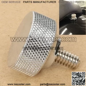 1/4-20 Thread Chrome Seat Bolt Fit For Harley Touring Street Road Glide 96-18 (For: Harley-Davidson)