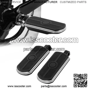 10mm Footpeg Footrest Fit For Harley Touring Street Electra Glide Softail Fatboy (For: Harley-Davidson)