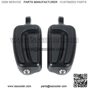 10mm Male Mount Foot Pegs Footrests Fit For Harley Touring Electra Street Glide (For: Harley-Davidson)