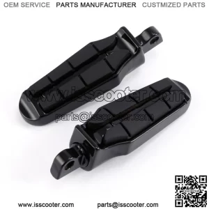 10mm Male Mount Footrest Foot Pegs Fit For Harley Sportster XL 883 1200 Black (For: Harley-Davidson)