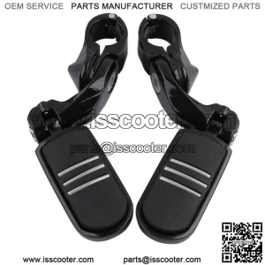 1-1/4" 32mm Short Angled Adjustable Highway Foot Peg Mount Kit Fit For Harley (For: Harley-Davidson)