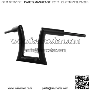 12" Rise 2" Hanger Bar Handlebar Fit For Harley Heritage Softail Dyna Fat Bob