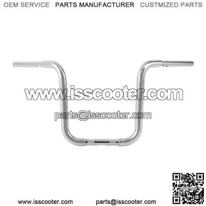 12" Rise 1 1/4" Ape Hanger Handlebar Fit For Harley Softail Sportster XL Custom (For: Harley-Davidson)