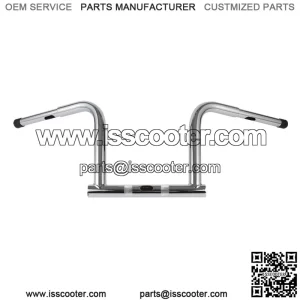 12" Rise 1 1/4" Handlebar Fit For Harley Dyna Wide Glide FXDWG 99-17 FXDB 06-17 (For: Harley-Davidson)