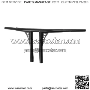 12" Rise 1 1/4" Fat T-Bar Handlebar Fit For Harley Softail Deluxe Dyna Low Rider (For: Harley-Davidson)