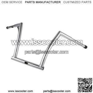 14" Chrome Ape Hanger Handlebars Fit For Harley Dyna Wide Glide FXDWG 1999-2017 (For: Harley-Davidson)