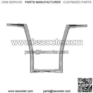 16" Rise 1.25 Adjustable Ape Hanger Handlebar Fit For Harley Sportster XL Dyna (For: Harley-Davidson)