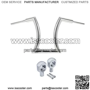 16" Rise 2" Ape Hanger Handlebar & Riser Fit For Harley Sportster Softail FLST (For: Harley-Davidson)