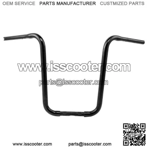 17" Rise 1-1/4" Ape Hangers Handlebar Fit For Harley Sportster XL883 82-13 Black (For: Harley-Davidson)