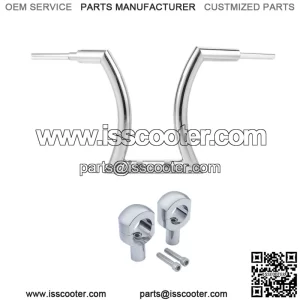 18" Rise 2" Ape Hanger Handlebar & Riser Fit For Harley Road King Softail FatBoy (For: Harley-Davidson)