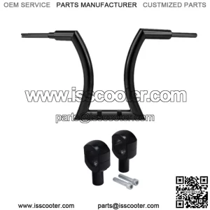 18" Rise 2" Hanger Handlebar & Riser Fit For Harley Sportster 883 Road King FLHR (For: Harley-Davidson)