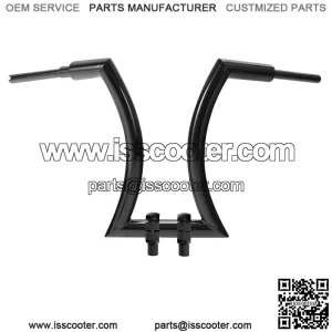 20" Rise 2" Hanger Bar Handlebar w/Riser Fit For Harley Road King Softail Fatboy (For: Harley-Davidson)