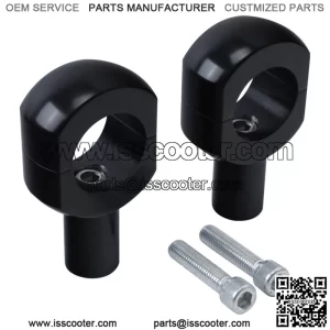 3.5" Handlebar Riser Fit For Harley Suzuki Honda Kawasaki 2" Bars Motorcycle US (For: Harley-Davidson)