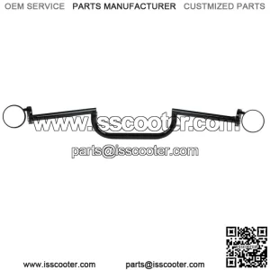 7/8" Handlebar & End Mirrors Fit For Harley Cruiser Cafe Racer Bobber Chopper (For: Harley-Davidson)