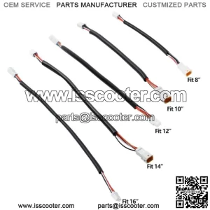 8-16" Electronic Throttle Handlebar Wiring Fit For Harley Electra Glide 17-22 21 (For: Harley-Davidson)