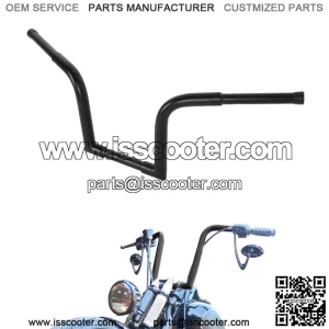 Ape Hangers Bars FAT 1-1/4" 10" Rise Handlebars Fit For Harley Softail Sportster (For: Harley-Davidson)