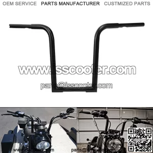 Ape Hangers Bars FAT 16" Rise 1 1/4" 1.25" Handlebar Fit For Harley Chopper New (For: Harley-Davidson)