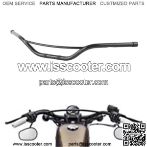 Black 1" Hollywood Ape Hanger Handlebar Fit For Harley Sportster Softail Dyna US (For: Harley-Davidson)