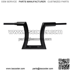 Black 14" Rise 2" Hanger Bar Handlebar Fit For Harley Sportster Road King FLHR (For: Harley-Davidson)