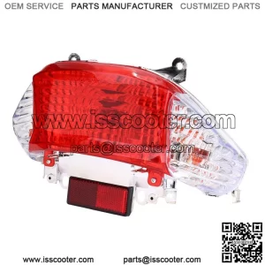 Luz Trasera de La Motocicleta Luz de Parada de Se al de Giro de La Motocicleta L??mpara de luz trasera de cola de scooter