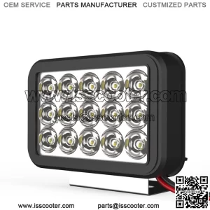 Motorcycle led light headlight modification accessories scooter light electric car light external super bright headlight 15 beads