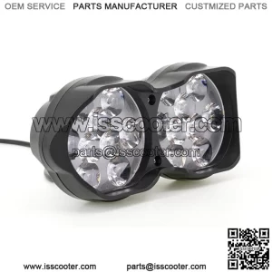 Electric vehicle external tricycle front LED headlight modification external super bright led off-road auxiliary waterproof turn signal