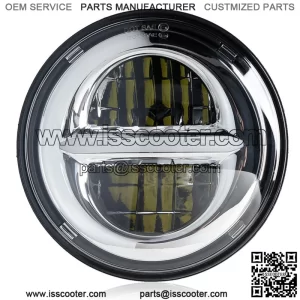 5.75" 5-3/4" Headlamp LED Headlight Projector Fit For Harley Sportster 883 1200