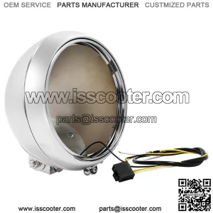 7" Headlight Lamp Housing Light Bulb Bucket Fit For Harley Softail Fat Boy 86-11 (For: Harley-Davidson)