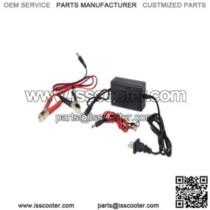 12 Volt 1.5 Amp Maintainer Battery Trickle Charger for Scooters, ATVs, & Dirt Bikes