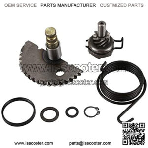 Start Gear Start Clutch Kick Pedal Kit Replacement Compatible With 48cc Scooter Moped GY6 80cc 139QMB (6/7-piece set)