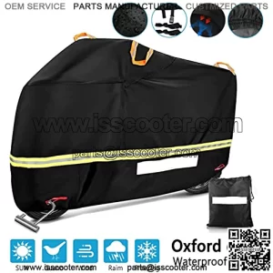 Funda impermeable para motocicleta de 116 pulgadas XXXL para exteriores, protecciUV, para todo el a o, para motocicleta, scooter, accesorios de motocicleta, bolsa de almacenamiento para Harley Davi