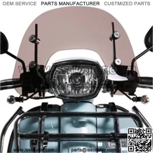 Windshield, Prima Smoked Short for Royal Alloy GT150