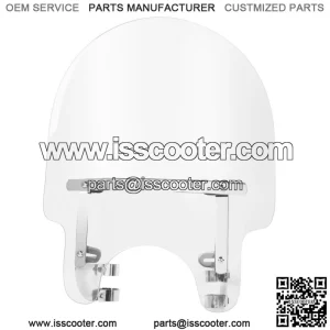 39mm Forks Windshield Screen Fit For Harley Dyna Wide Glide Low Rider Fat Bob (For: Harley-Davidson)