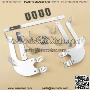 39mm Windshield Screen Bracket Fit For Harley Dyna Low Rider Sportster 883 1200 (For: Harley-Davidson)