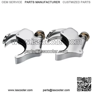 49mm Detachable Windshield Clamp Fit For Harley Dyna Street Bob Wide Glide 06-16 (For: Harley-Davidson)