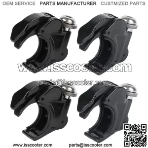 4PCS 39mm Windshield Windscreen Clamp Fit For Harley Sportster XL Dyna Low Rider (For: Harley-Davidson)