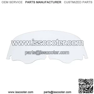 8" Clear Windshield Windscreen Fit For Harley Street Glide Ultra Classic 96-13 (For: Harley-Davidson)