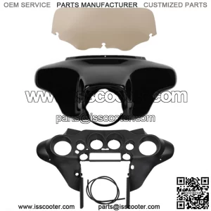 Batwing Inner Outer Fairings Smoke Windscreen Fit For Harley Street Glide 96-13 (For: Harley-Davidson)