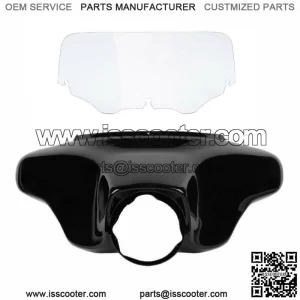 Batwing Outer Fairing 8" Clear Windshield Fit For Harley Electra Glide 96-13 12 (For: Harley-Davidson)