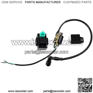 Ignition Coil CDI Box Regulator Rectifier For 50cc 70cc 90cc 110cc 125cc Chinese ATV Quad Peach Eagle Kazuma JCL Taotao